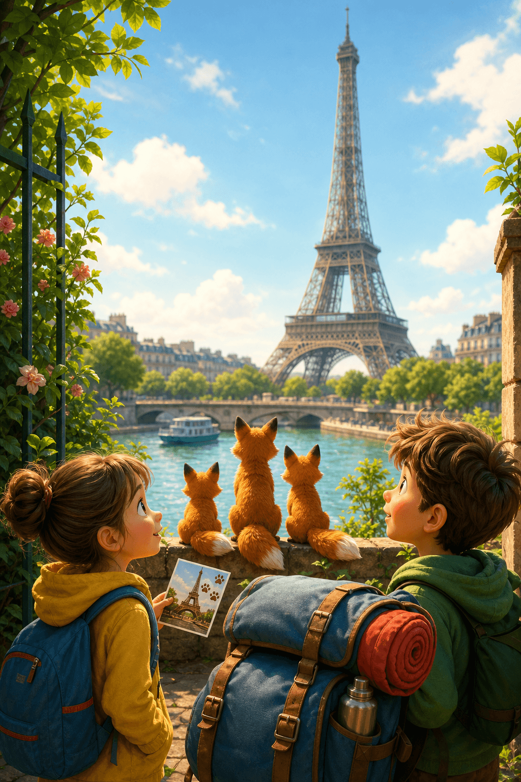 Cover: Paris und der Turm aus lauter Stäben